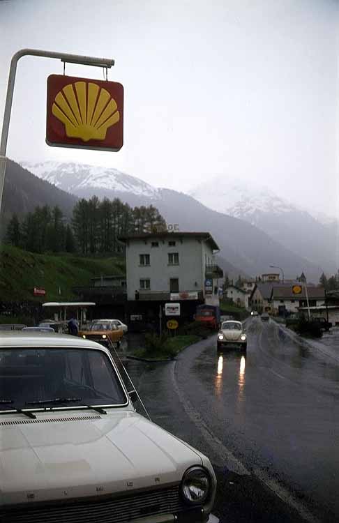 Fluelapaß am 19.05.1977