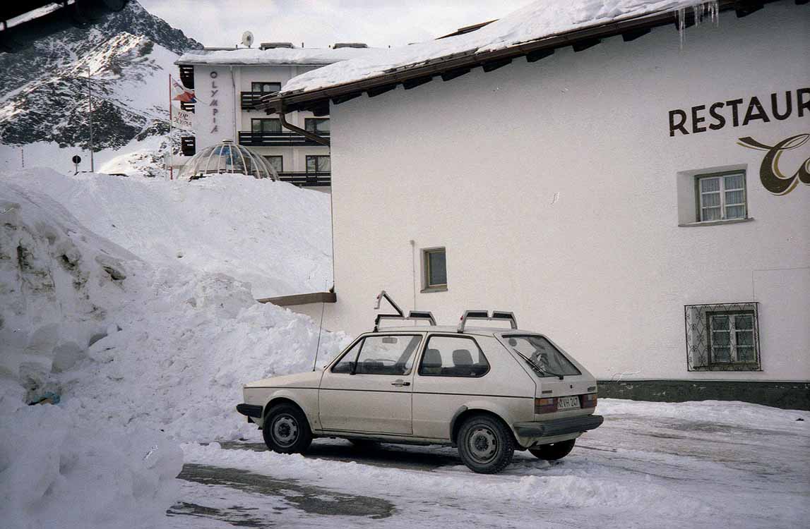 Kühtai am 06.02.1992