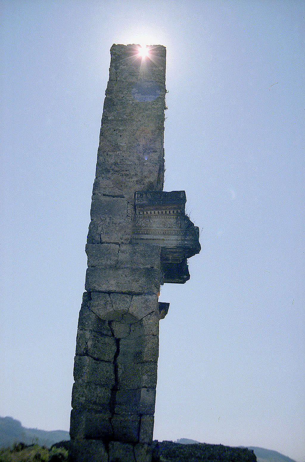 30.07.1990 | Nymphäum | Mauersturz-Detail