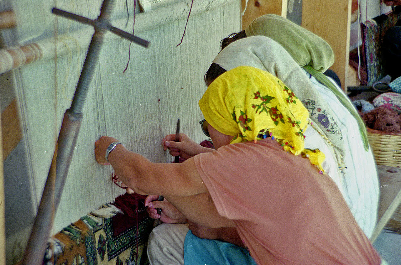 30.07.1990 | Aspendos | Teppichknüpferei