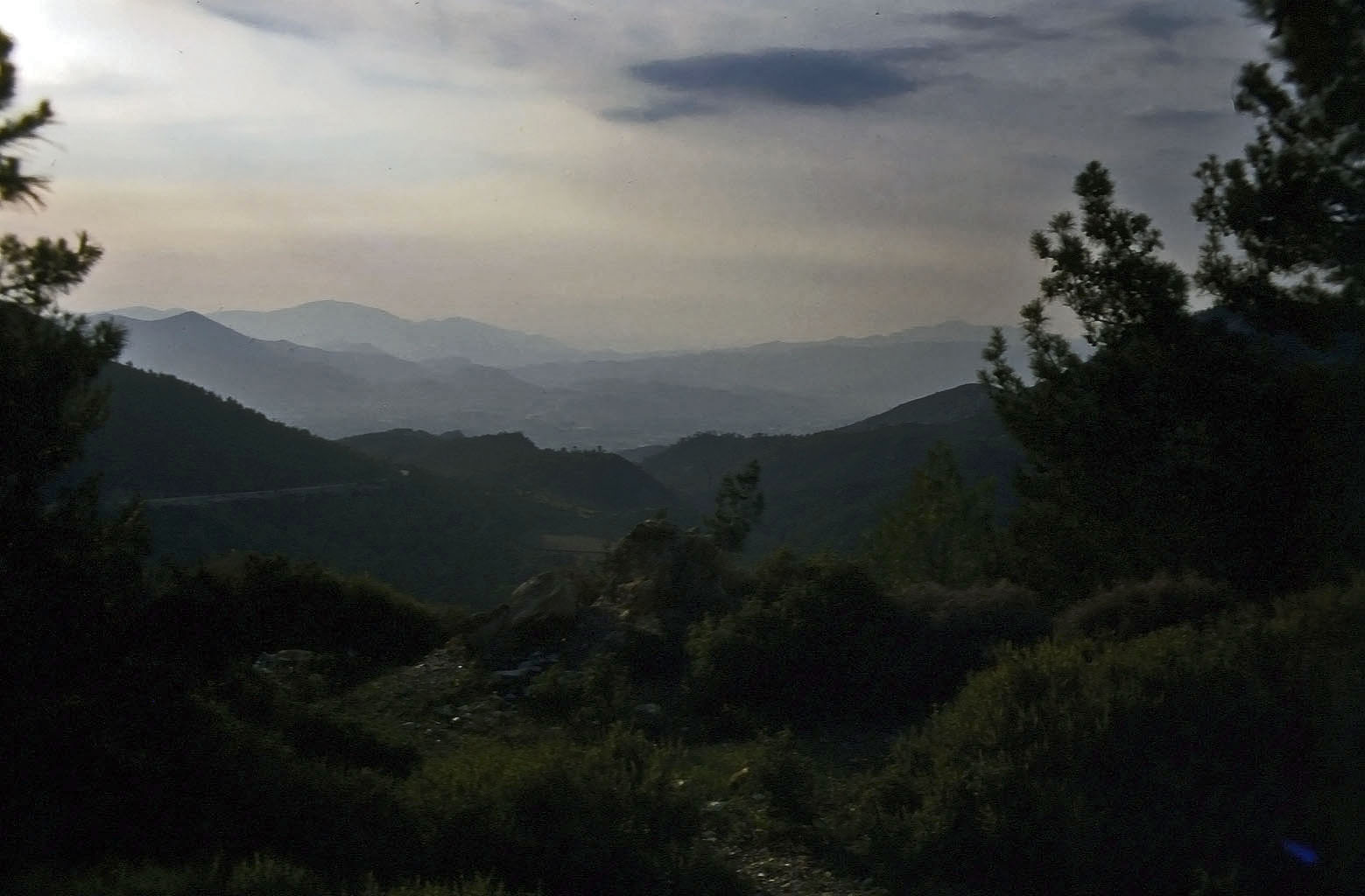 23.04.1993 | vor Bodrum | Landschaftsbild im Hinterland