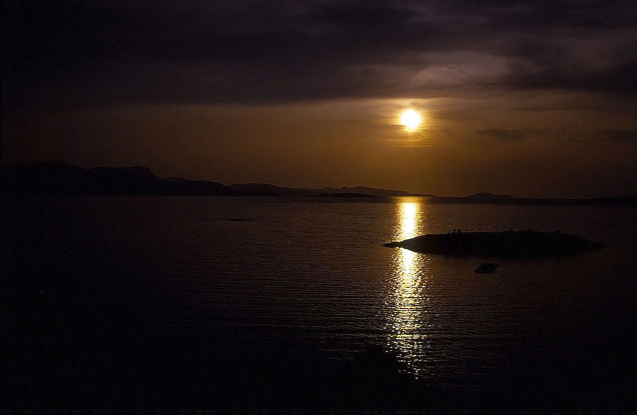 23.04.1993 | bei Bodrum | Sonnenuntergang