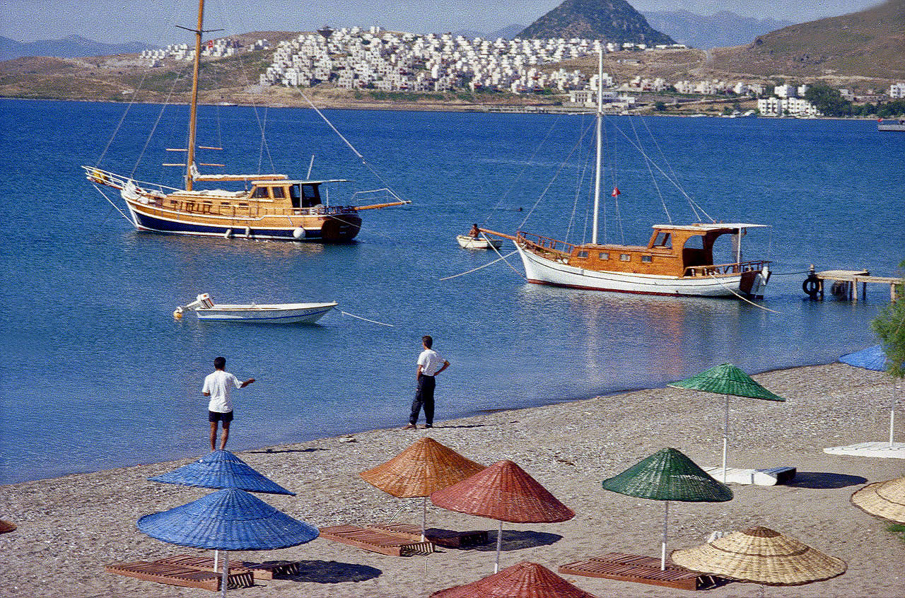 04.06.1996 | bei Bodrum | typische Touristenlandschaft