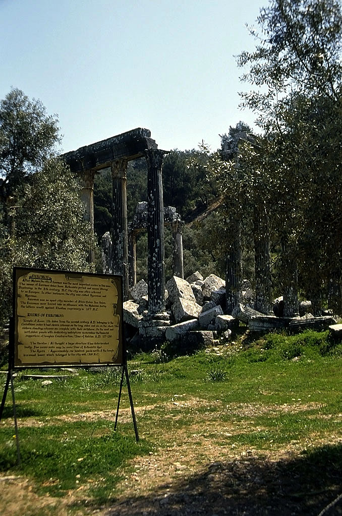 24.04.1993 | Zeustempel   | Infotafel beim Zeustempel