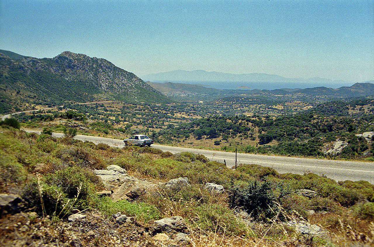 04.06.1996 | bei Dagbelen | weites Tal nach Ortakent und zur Küste